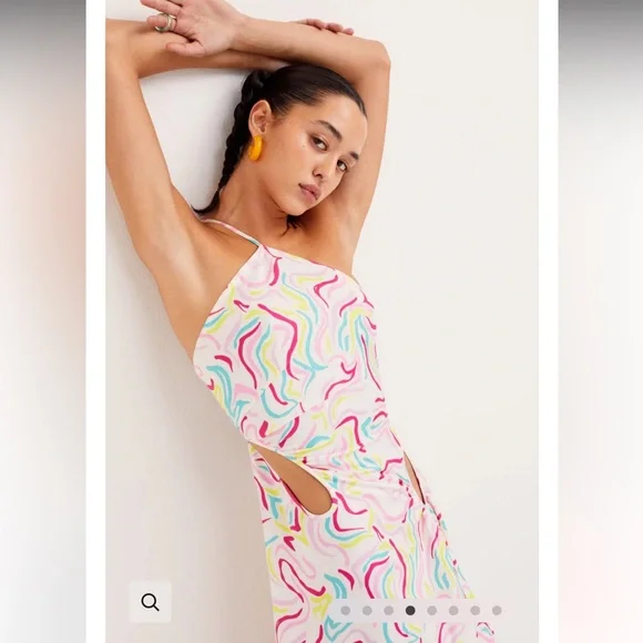 For Love And Lemons Palmer Cut Out Maxi Dress - Picture 4 of 12